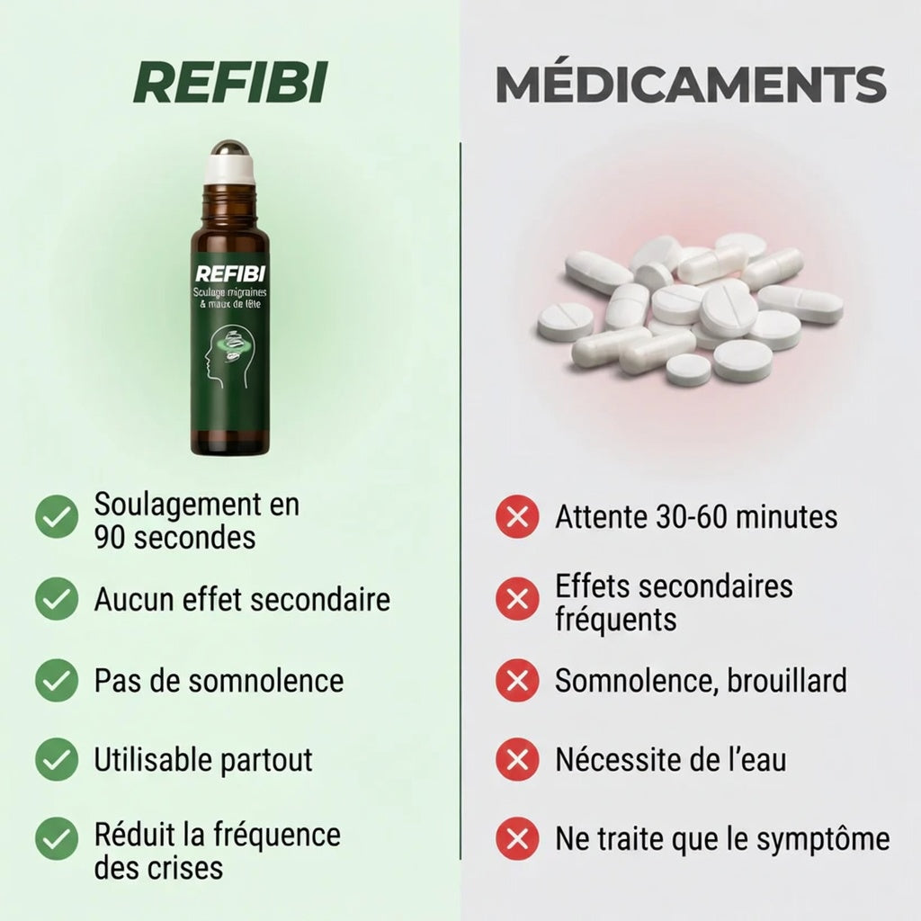 Le Roll-On Anti-Migraine à Action Rapide